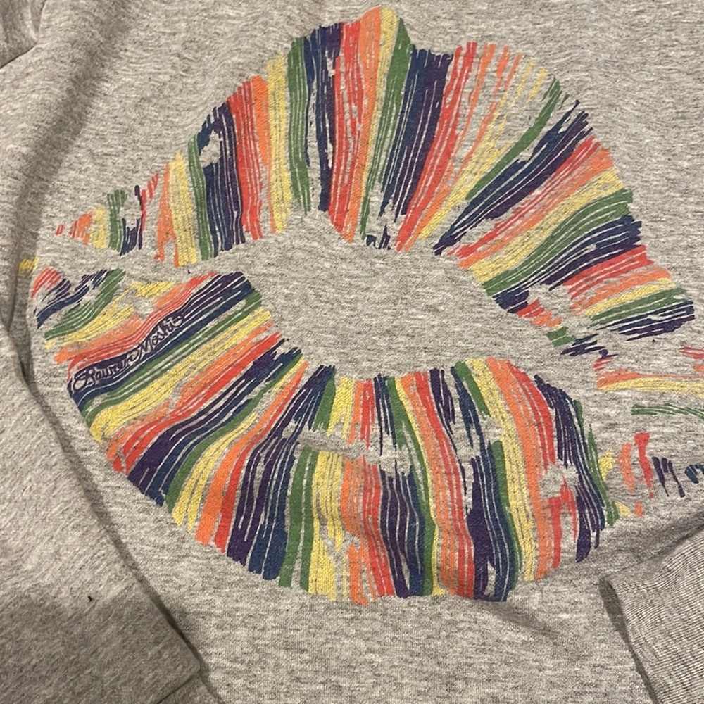 Lauren Moshi Beverly Hills xs lips sweatshirt 👄 💋 🌈 - Picture 4 of 7